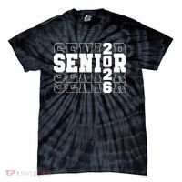 Senior 2026 High School Graduation Tie-Dye T-Shirt thumb 0