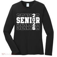 Senior 2026 High School Graduation Women's Long Sleeve Shirt thumb 0