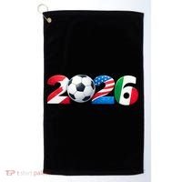 Soccer 2026 North America Tournament Golf Towel thumb 0
