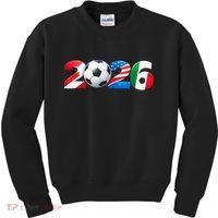 Soccer 2026 North America Tournament Kids Sweatshirt thumb 0