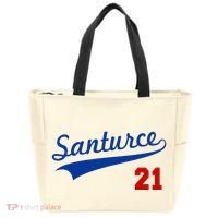 Santurce 21 Puerto Rico Baseball Boricua Tote Bag thumb 0