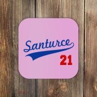 Santurce 21 Puerto Rico Baseball Boricua Coaster thumb 0