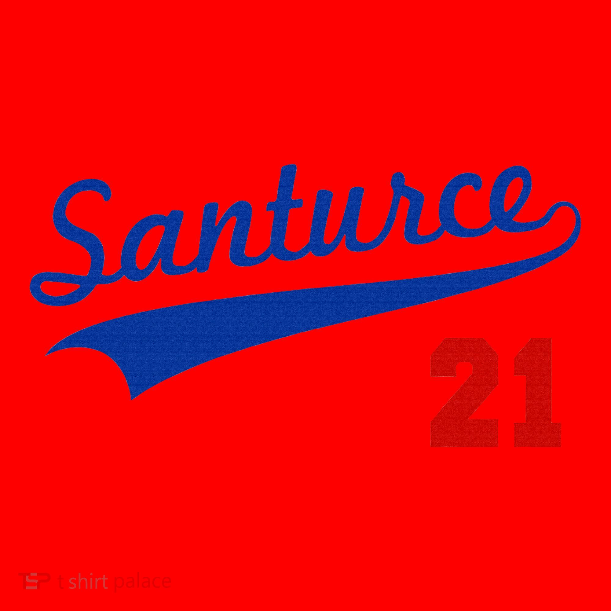 Santurce 21 Puerto Rico Baseball Boricua Santa Hat