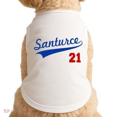Santurce 21 Puerto Rico Baseball Boricua Doggie Tank