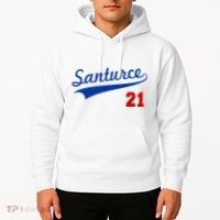Santurce 21 Puerto Rico Baseball Boricua Hoodie thumb 2