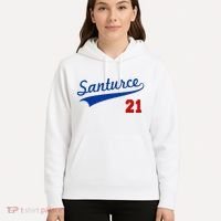 Santurce 21 Puerto Rico Baseball Boricua Hoodie thumb 5