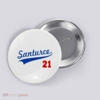 Santurce 21 Puerto Rico Baseball Boricua Button thumb 0