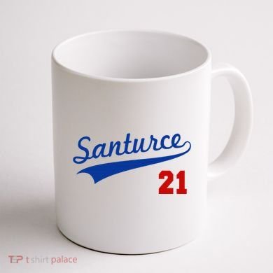 Santurce 21 Puerto Rico Baseball Boricua Coffee Mug back