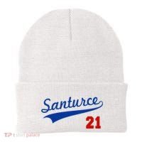 Santurce 21 Puerto Rico Baseball Boricua Beanie thumb 0