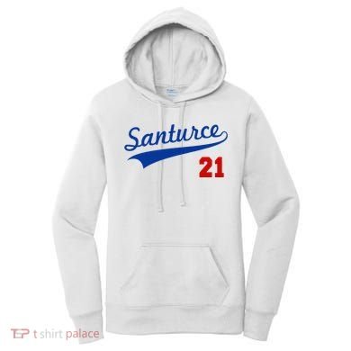 Santurce 21 Puerto Rico Baseball Boricua Women's Hoodie