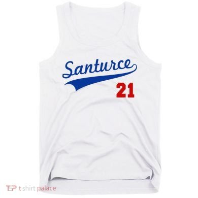 Santurce 21 Puerto Rico Baseball Boricua Tank Top