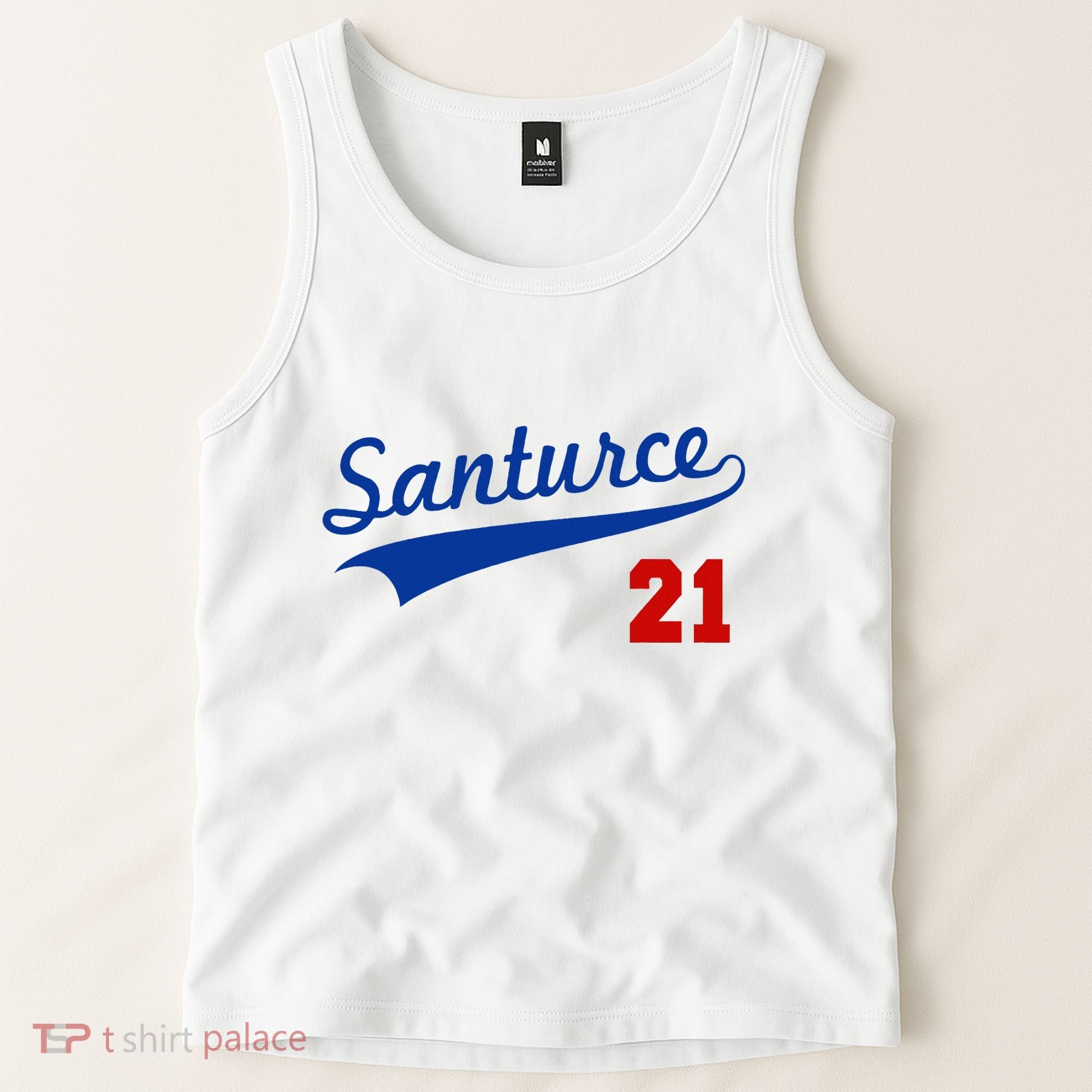 Santurce 21 Puerto Rico Baseball Boricua Tank Top