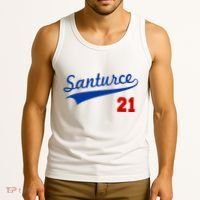 Santurce 21 Puerto Rico Baseball Boricua Tank Top thumb 3