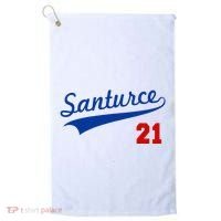 Santurce 21 Puerto Rico Baseball Boricua Golf Towel thumb 0