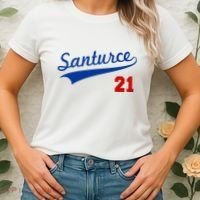 Santurce 21 Puerto Rico Baseball Boricua Women's T-Shirt thumb 2