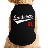 Santurce 21 Puerto Rico Baseball Boricua Women Doggie Tank thumb 0
