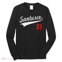 Santurce 21 Puerto Rico Baseball Boricua Women Long Sleeve Shirt thumb 0