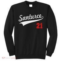 Santurce 21 Puerto Rico Baseball Boricua Women Sweatshirt thumb 0