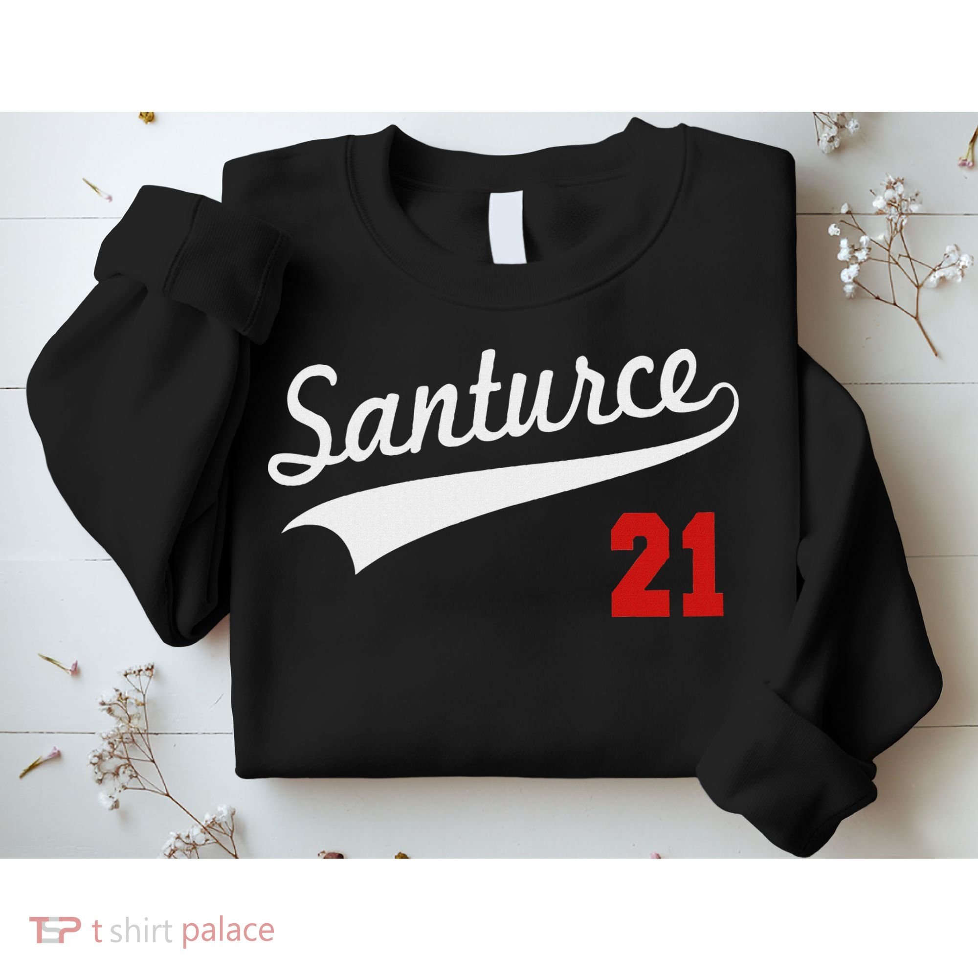 Santurce 21 Puerto Rico Baseball Boricua Women Sweatshirt