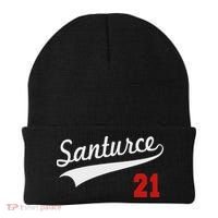Santurce 21 Puerto Rico Baseball Boricua Women Beanie thumb 0