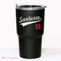 Santurce 21 Puerto Rico Baseball Boricua Women Tumbler thumb 0