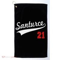 Santurce 21 Puerto Rico Baseball Boricua Women Golf Towel thumb 0