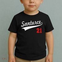 Santurce 21 Puerto Rico Baseball Boricua Women Toddler T-Shirt thumb 2
