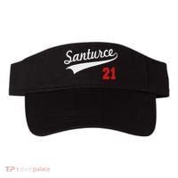 Santurce 21 Puerto Rico Baseball Boricua Women Visor thumb 0