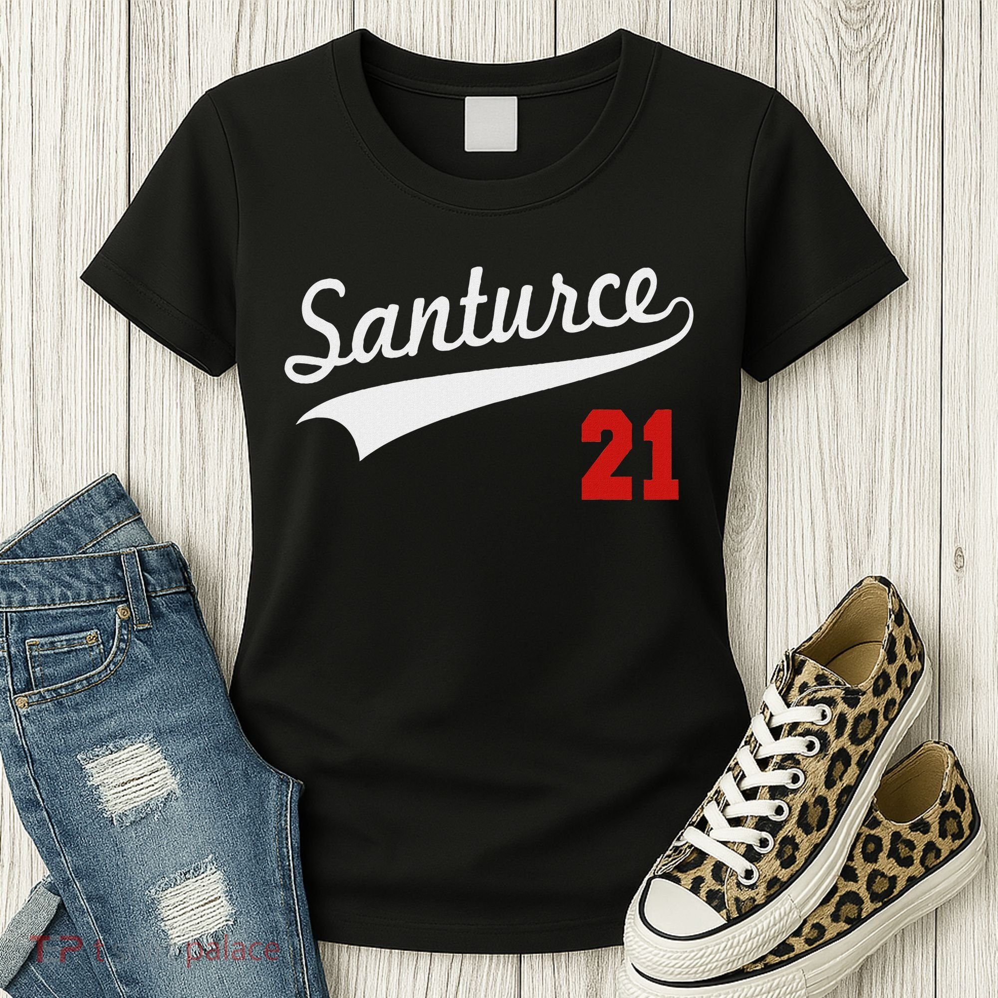Santurce 21 Puerto Rico Baseball Boricua Women Women's T-Shirt