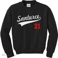 Santurce 21 Puerto Rico Baseball Boricua Women Kids Sweatshirt thumb 0