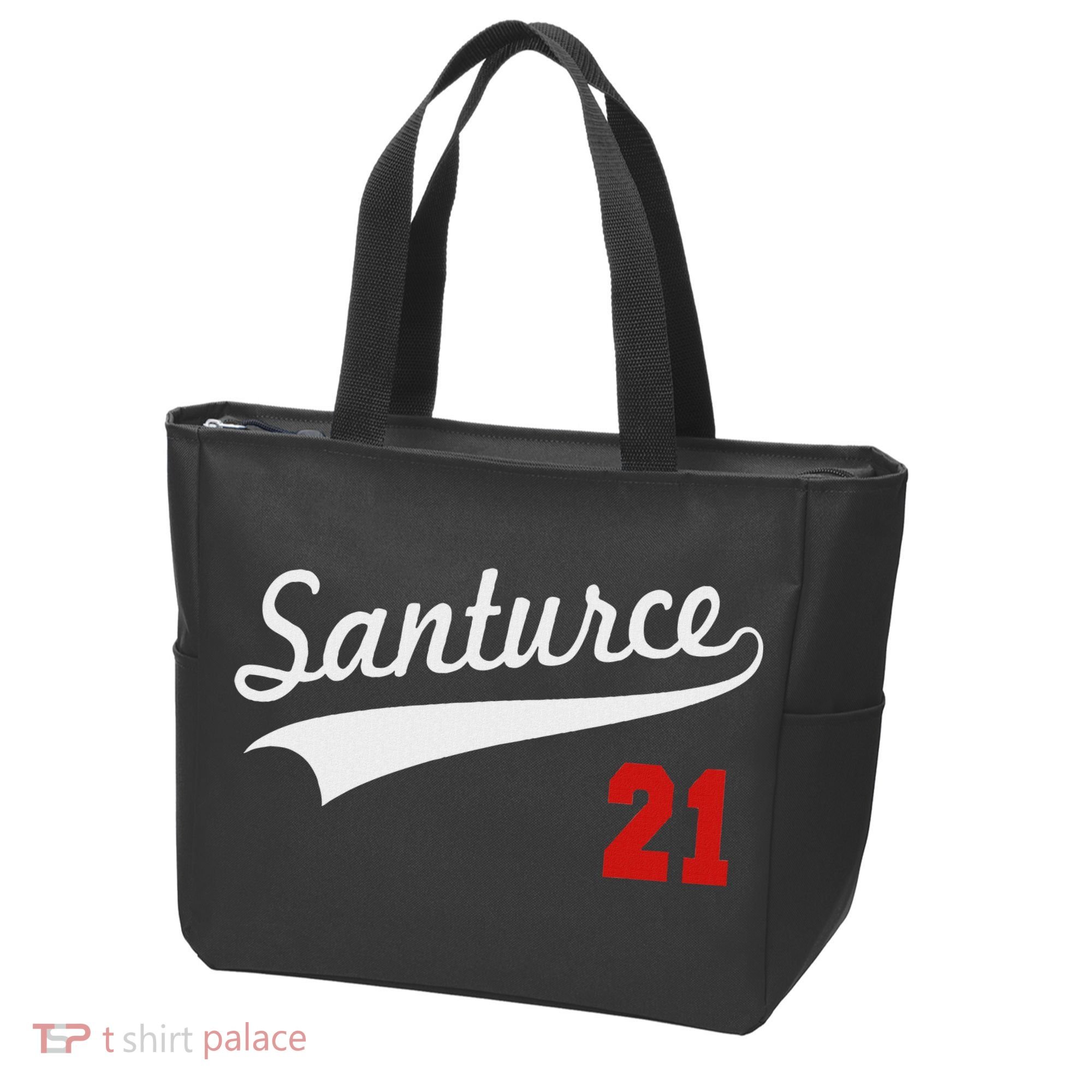 Santurce 21 Puerto Rico Baseball Boricua Women Tote Bag