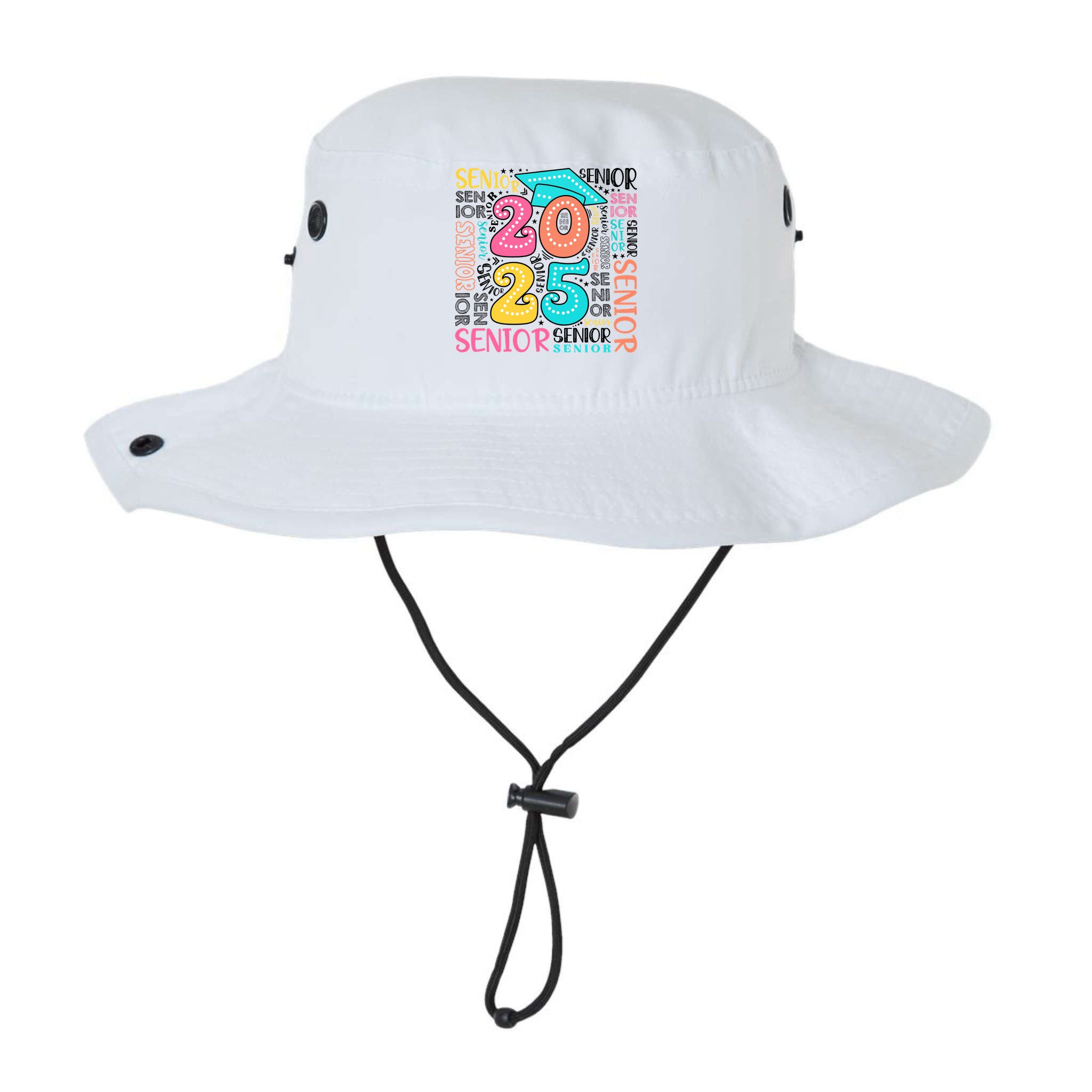 Senior 2025 Retro Graduation Bucket Hat