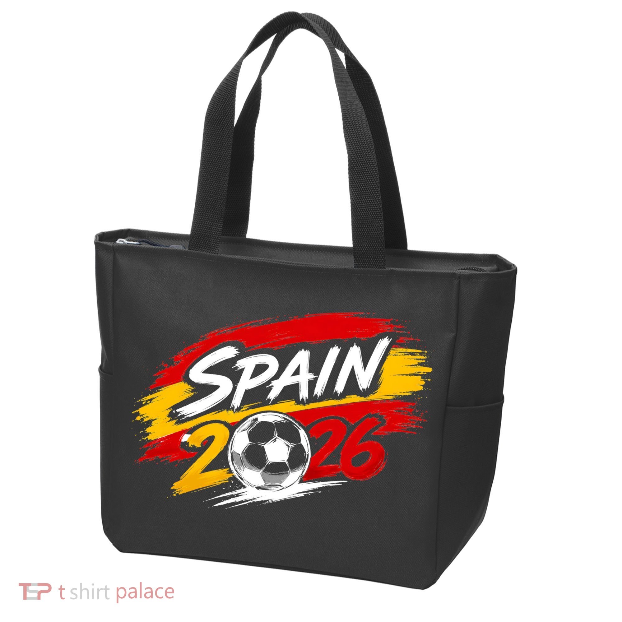 Spain 2026 Soccer Fan Apparel Champions Tote Bag