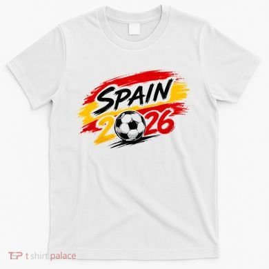 Spain 2026 Soccer Fan Apparel Champions T-Shirt