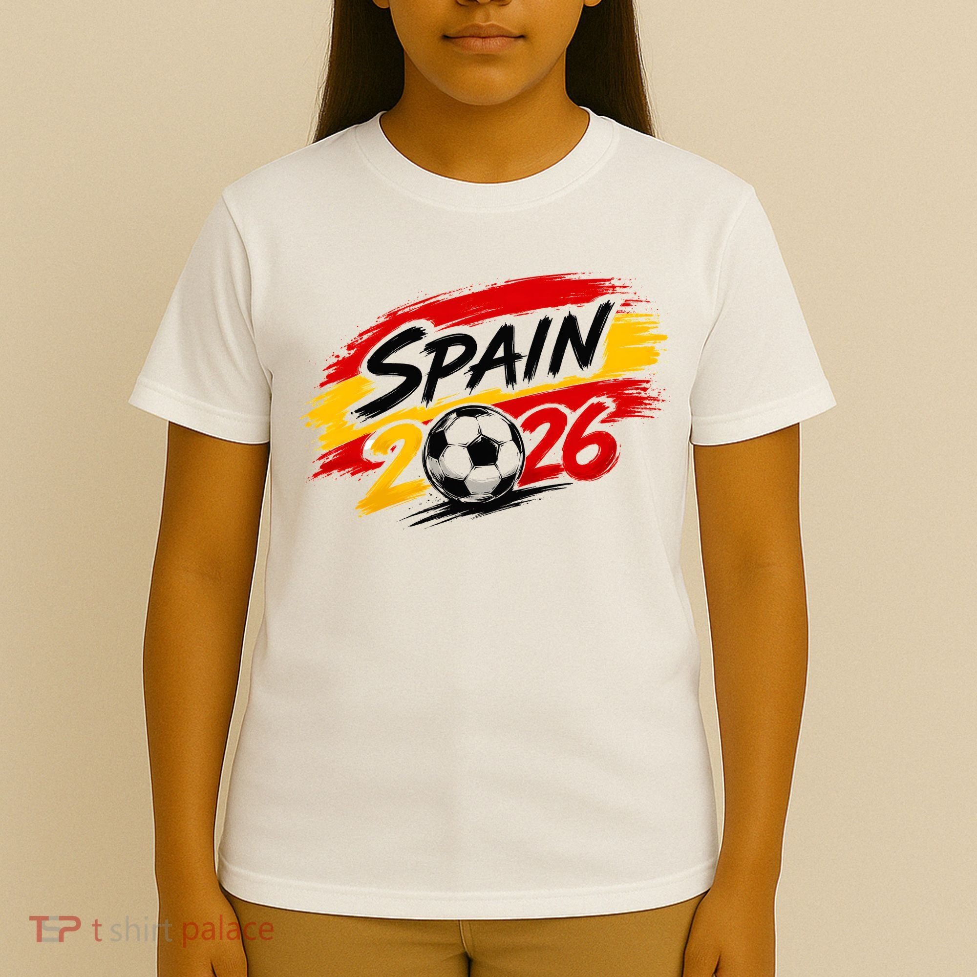 Spain 2026 Soccer Fan Apparel Champions T-Shirt
