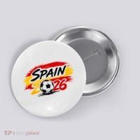 Spain 2026 Soccer Fan Apparel Champions Button thumb 0
