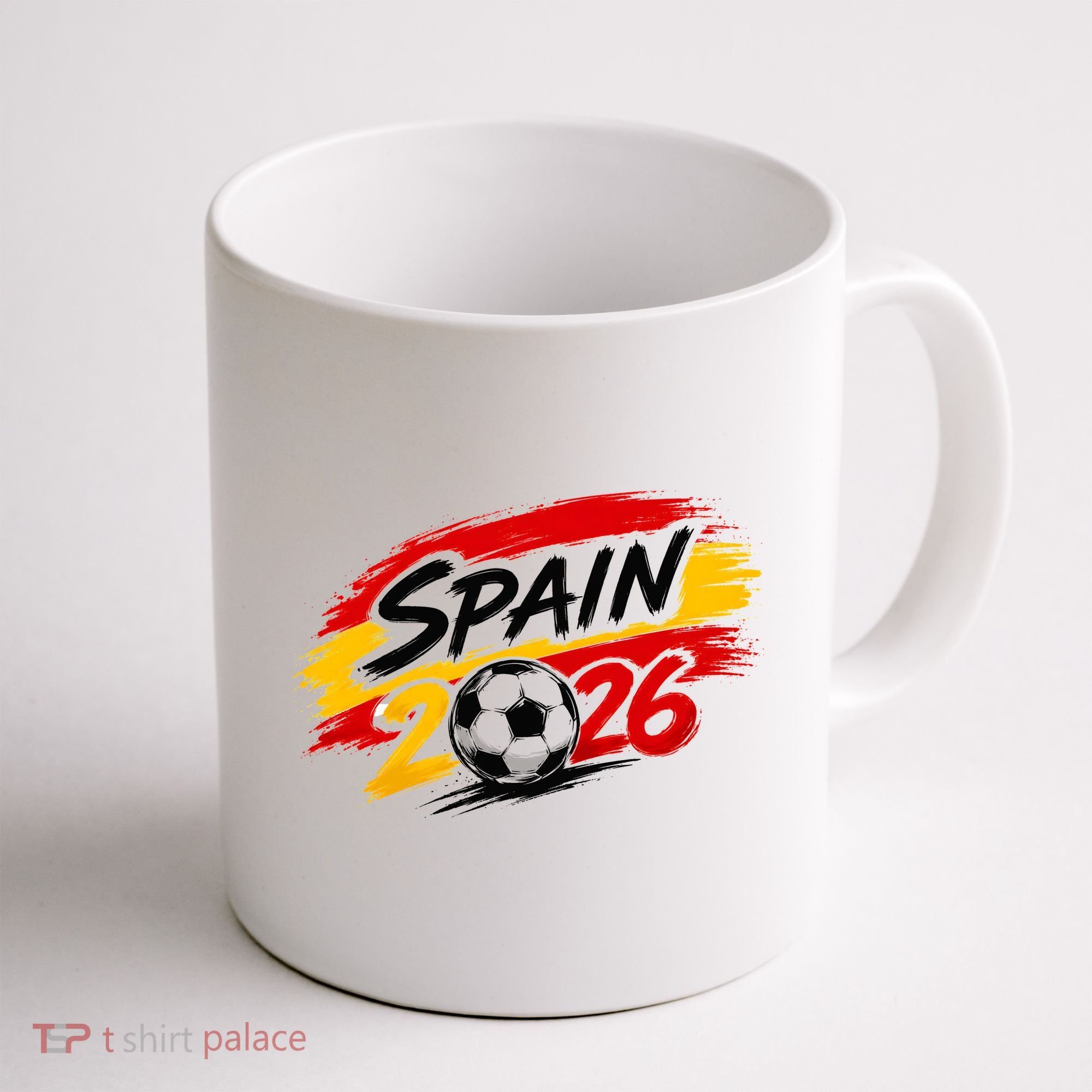 Spain 2026 Soccer Fan Apparel Champions Coffee Mug
