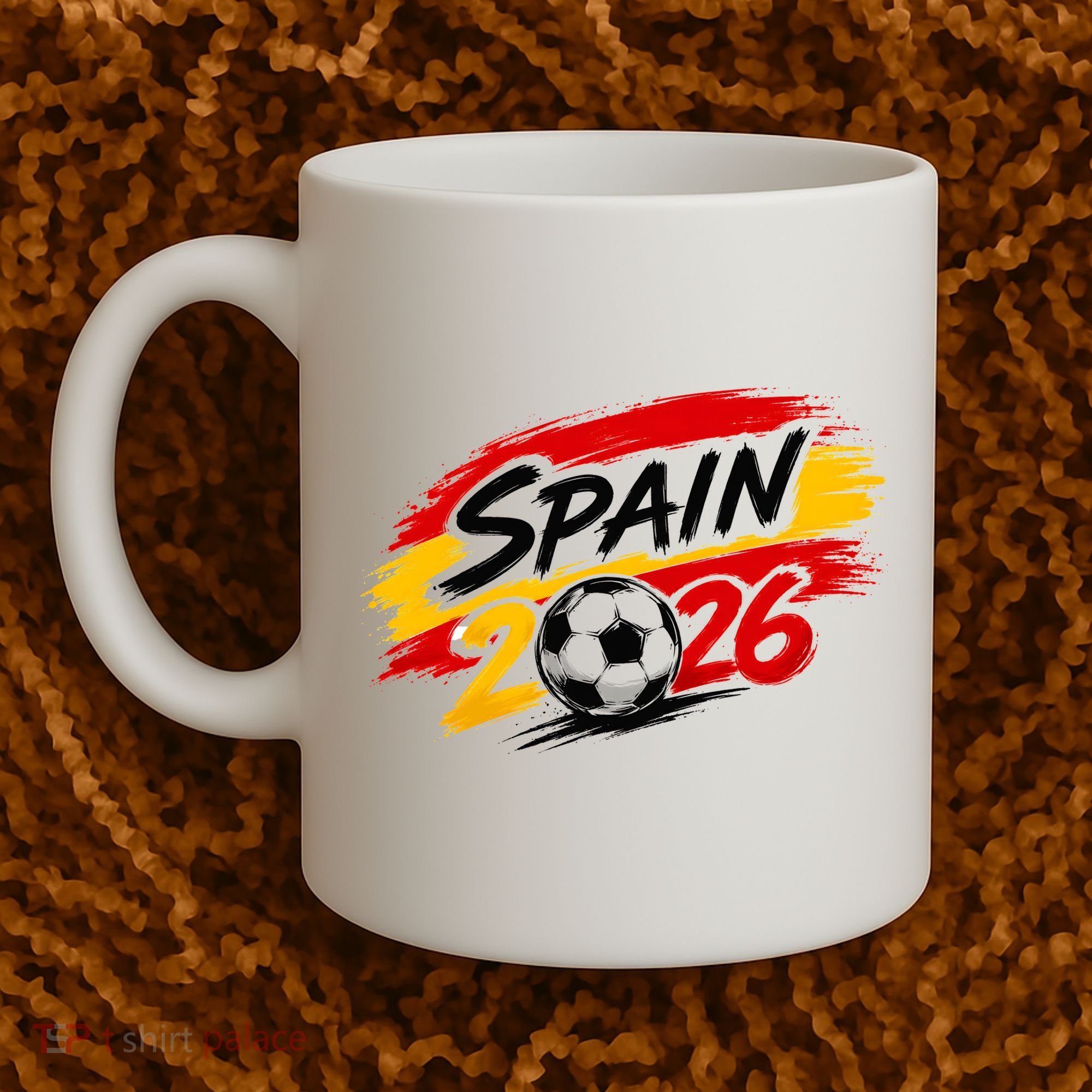 Spain 2026 Soccer Fan Apparel Champions Coffee Mug