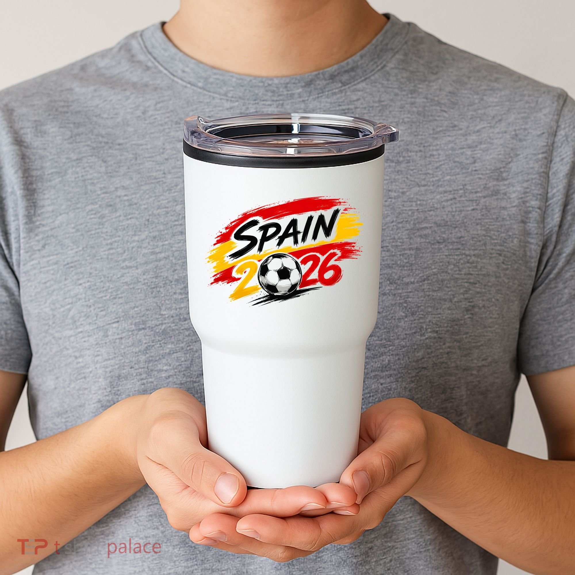 Spain 2026 Soccer Fan Apparel Champions Tumbler
