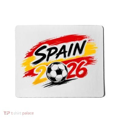 Spain 2026 Soccer Fan Apparel Champions Mousepad