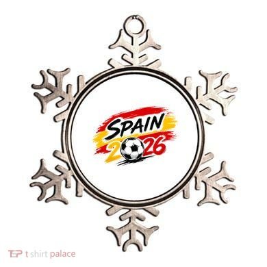 Spain 2026 Soccer Fan Apparel Champions Ornament