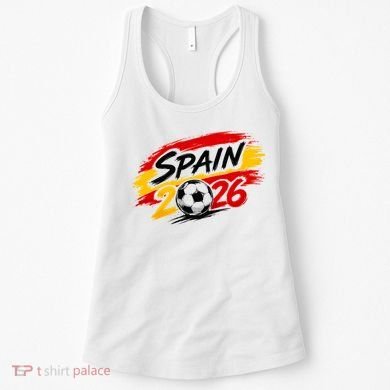 Spain 2026 Soccer Fan Apparel Champions Women's Tank Top