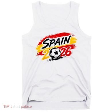 Spain 2026 Soccer Fan Apparel Champions Tank Top