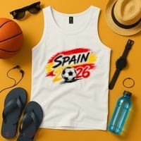 Spain 2026 Soccer Fan Apparel Champions Tank Top thumb 4