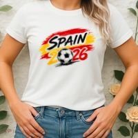 Spain 2026 Soccer Fan Apparel Champions Women's T-Shirt thumb 2