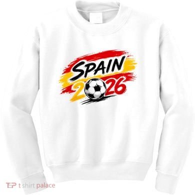 Spain 2026 Soccer Fan Apparel Champions Kids Sweatshirt