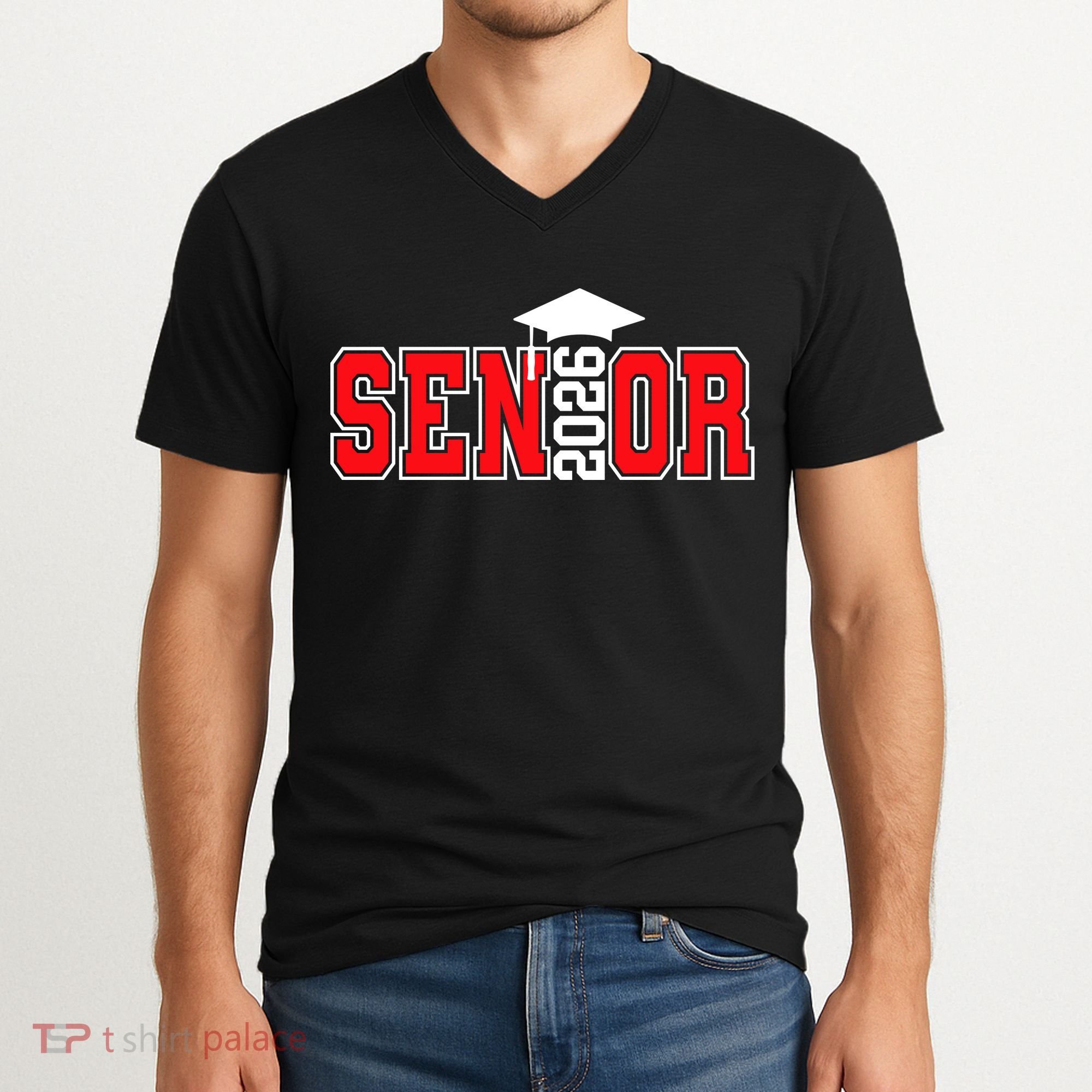 Senior 2026 V-Neck T-Shirt