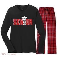 Senior 2026 Women's Long Sleeve Flannel Pajama Set  thumb 0