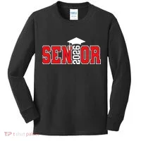 Senior 2026 Kids Long Sleeve Shirt thumb 0
