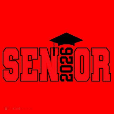 Senior 2026 Santa Hat